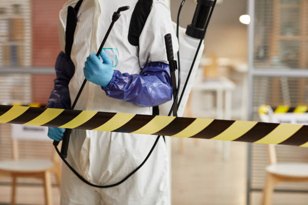 Professional Blood Cleanup technician working in Alton, IL